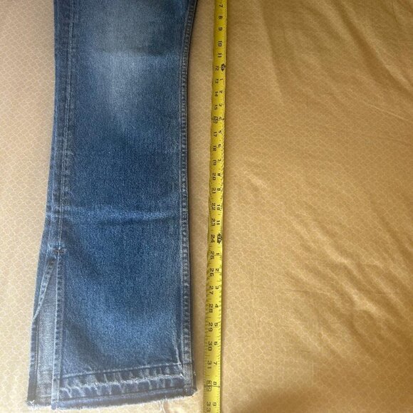 EB DENIM Unraveled Two Jeans Size 30 New With Tags Made in USA $340 - Picture 7 of 9